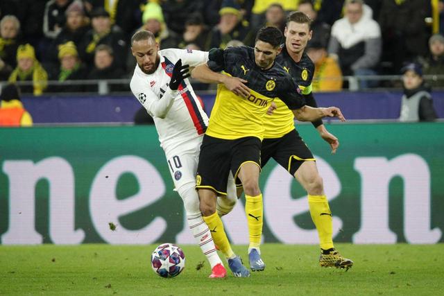 多特蒙德翻盘罗马，内马尔关键制胜